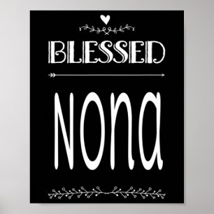 Poster Abençoada avó Nona