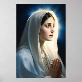 Poster Abençoada Maria Mãe de Deus