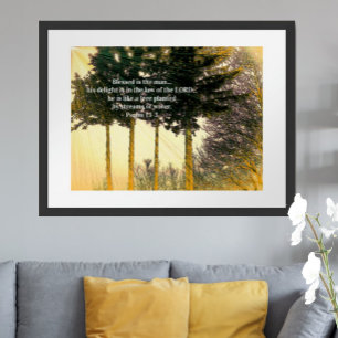 Pôster Abençoado é o Homem