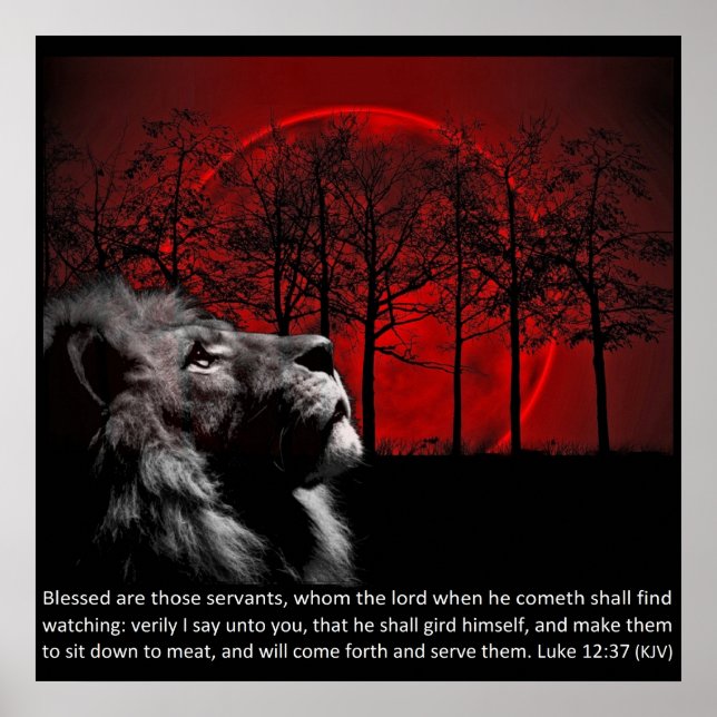 Pôster Abençoados São Aqueles Que Esperam Pelo Senhor (Frente)