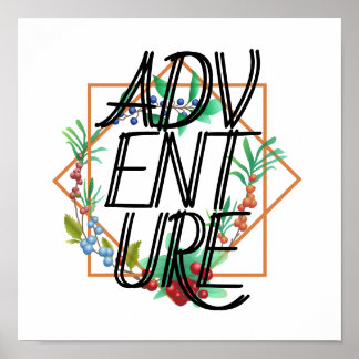 Poster Abenteuer