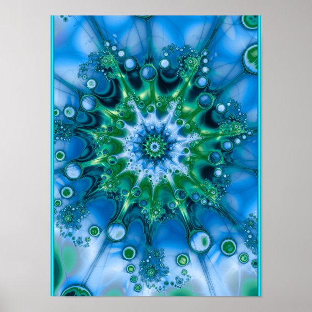 Poster Abertura Azul (Frente)