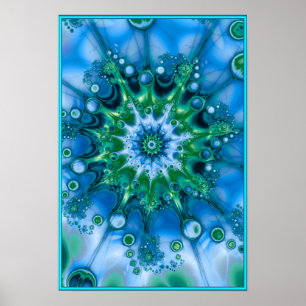 Poster Abertura Azul