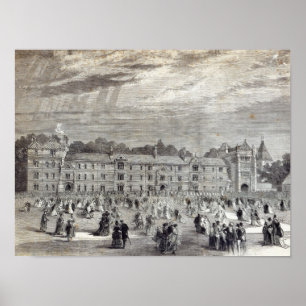 Poster Abertura da Faculdade Keble, Oxford