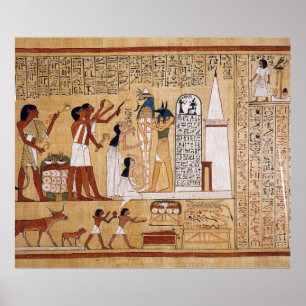 Pôster Abertura do Livro da Cerimônia da Boca do Morto