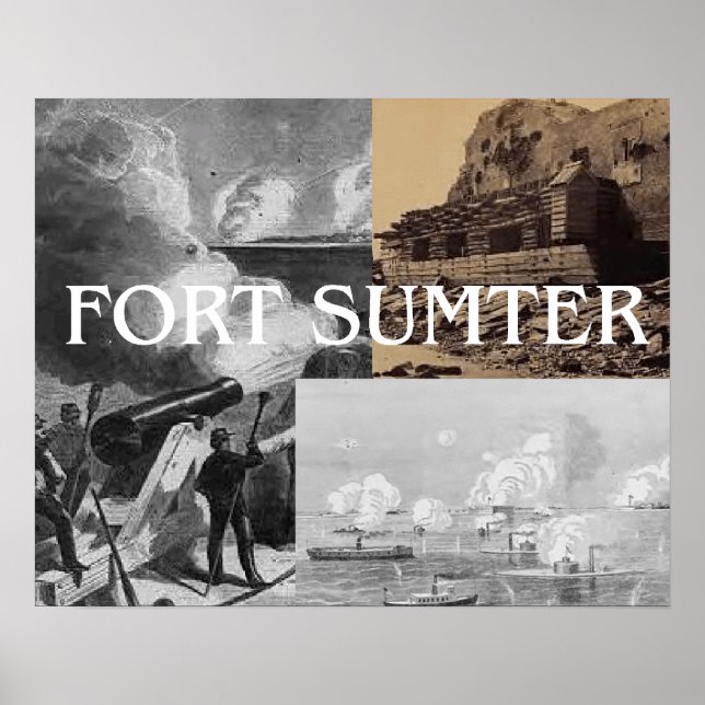 Pôster ABH Fort Sumter (Frente)