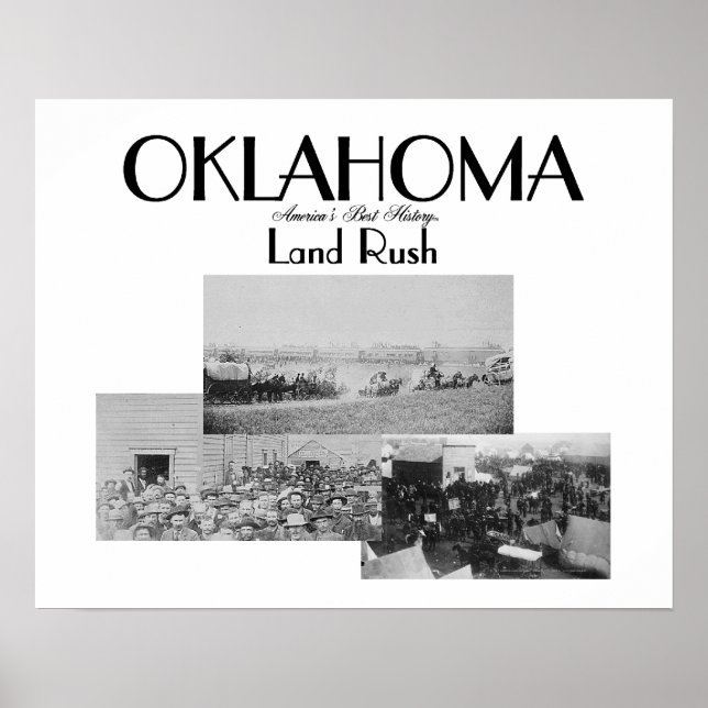 Pôster ABH Oklahoma Land Rush (Frente)