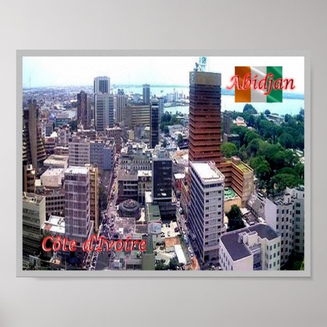 POSTER ABIDJAN - (Frente)