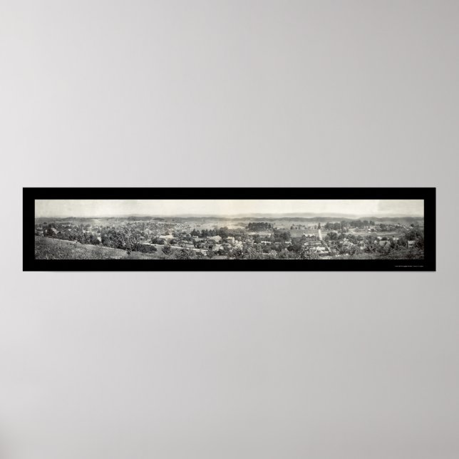 Poster Abingdon Virgina Foto 1915 (Frente)