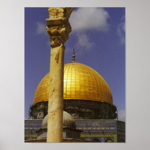 Poster Abóbada da rocha, Jerusalem
