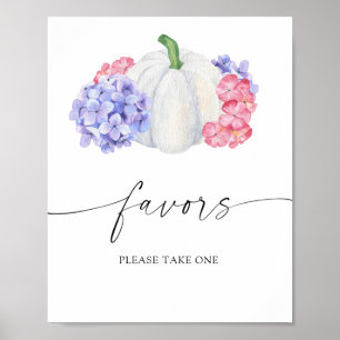 Poster Abóbora branca - lembrancinhas de casamento, por f