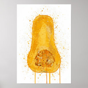 Poster Abóbora Butternut