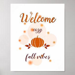 Poster abóbora-de-laranja