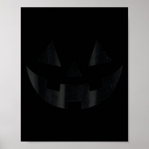 Poster Abóbora Jack Halloween O Lanterna