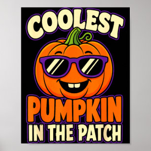 Poster Abóbora mais legal do Halloween no trecho de crian