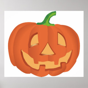 Poster Abóbora no Halloween 1