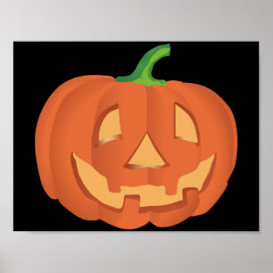 Poster Abóbora para o Halloween 1