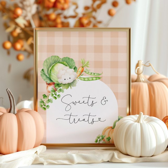 Poster Aboborinhas e guloseimas de flores cultivadas loca (Criador carregado)