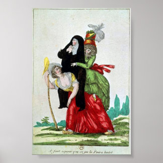 Poster Abolição de Privilégios e Direitos Feudal