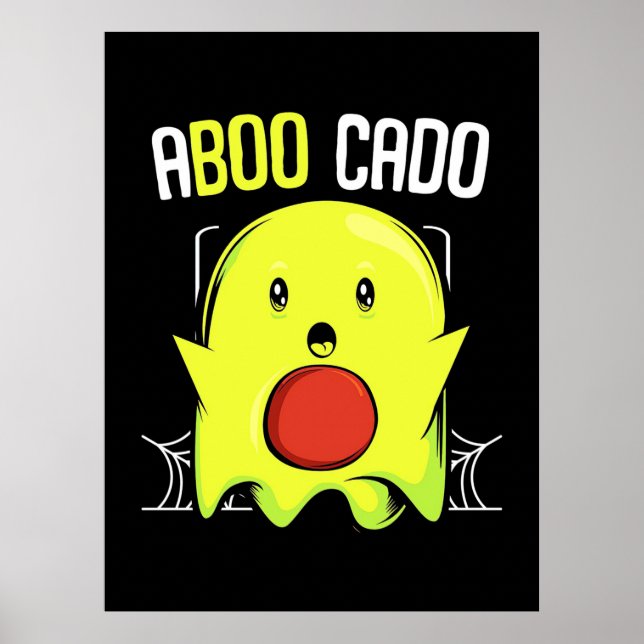 Poster Aboocado Avocado Halloween (Frente)