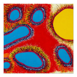 Pôster Aboriginal Abstrato Art Vol 12