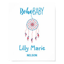 Aborrecendor de Sonhos Colorido Vermelho e Azul Bo