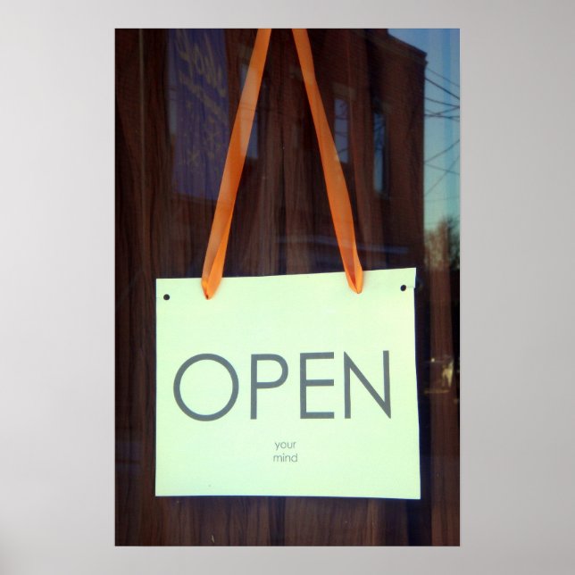 Poster ABRA sua mente Fotografia (Frente)