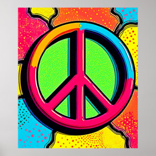 Poster Abrace a Paz Interior e a Alegria