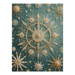 Pôster Abraço do Ouro de inverno: Serenata com floco de n