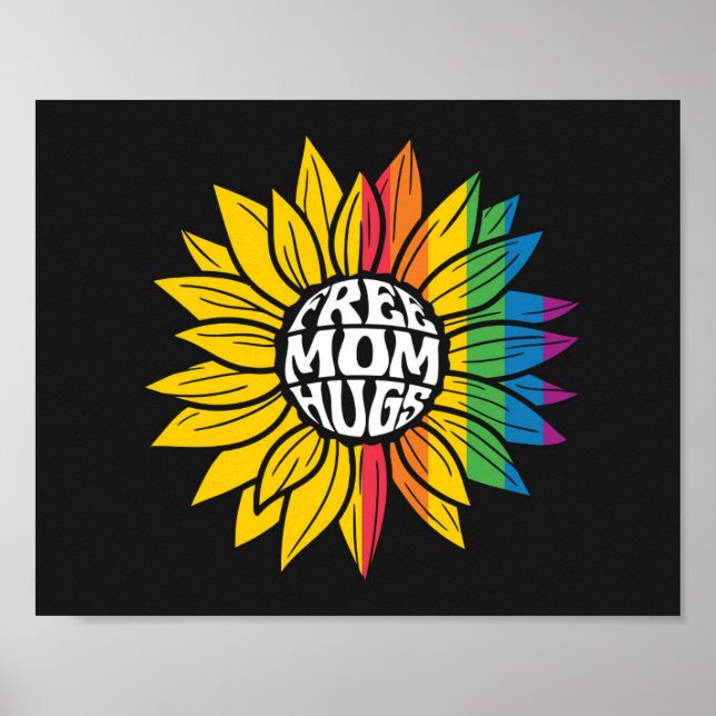 Poster Abraços livres! (Frente)