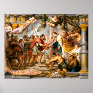 Poster Abraham e Melchizedek - Rubens Fine Art
