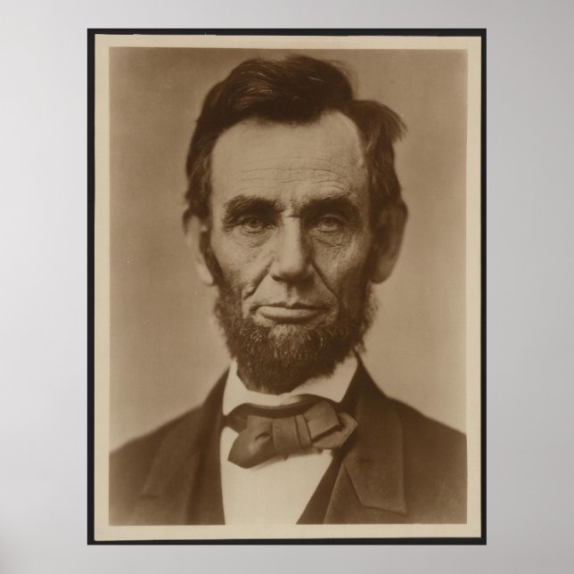 Poster Abraham Lincoln (Frente)