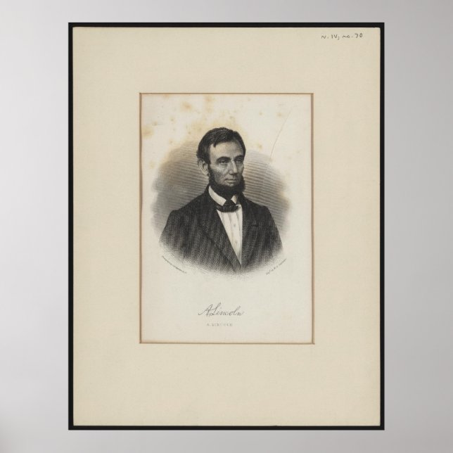 Poster Abraham Lincoln (Frente)
