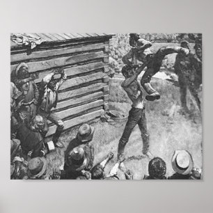 Pôster Abraham Lincoln Luta