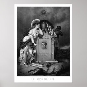 Poster Abraham Lincoln - No Memoriam