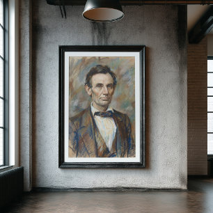 Poster Abraham Lincoln - O Estadista Duradouro