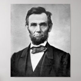 Poster Abraham Lincoln Portrait - 1863