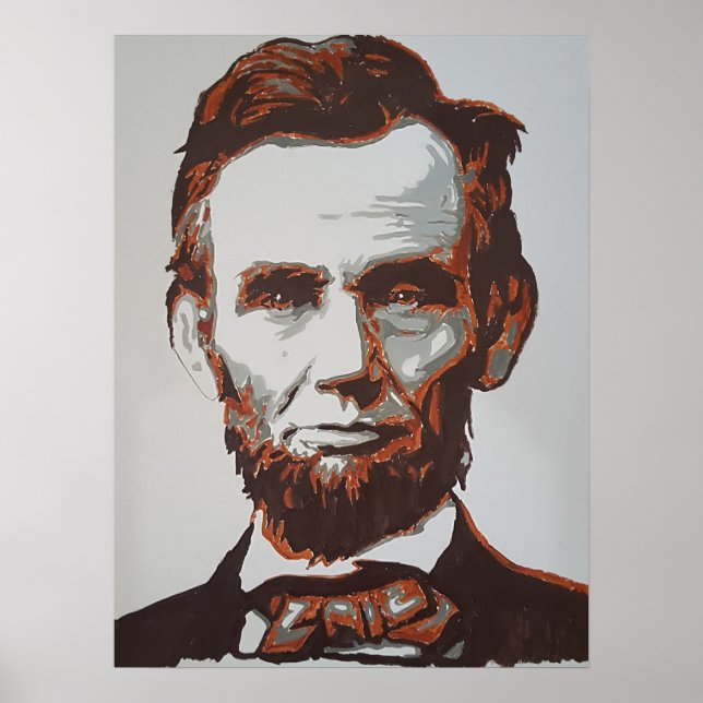 Poster Abraham Lincoln Poster, este é um detentor (Frente)