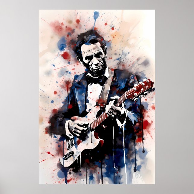 Poster Abraham Lincoln Shredding (Frente)