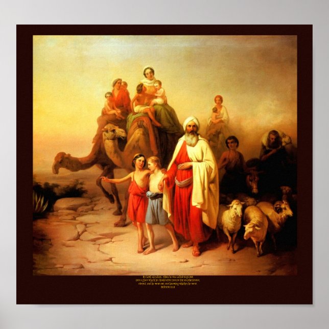 Pôster Abrahams Journey de Josef Molnar (Frente)