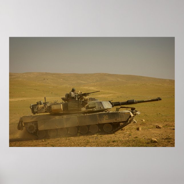 Poster Abrams M1 (Frente)