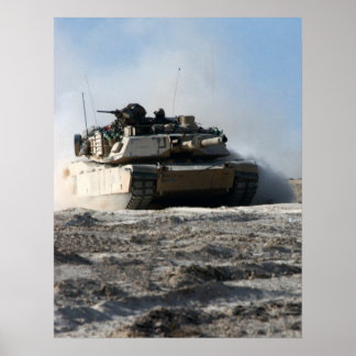 Poster Abrams M1A1