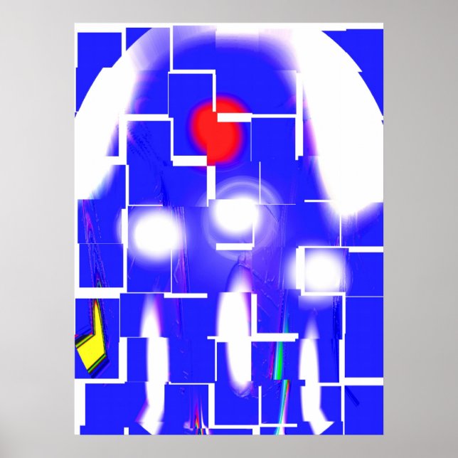 Poster abrigo de alienígena (Frente)