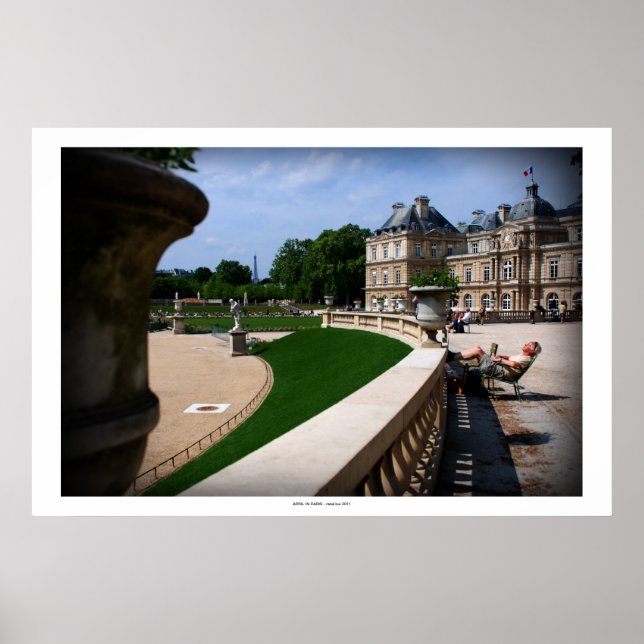 POSTER ABRIL EM PARIS (Frente)