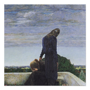 Pôster "Abschied" (Farewell) apresentada por Heinrich Vog