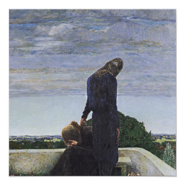 Pôster "Abschied" (Farewell) apresentada por Heinrich Vog (Frente)