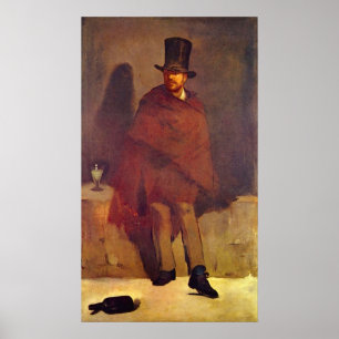 Poster Absinthe Drinker por Edouard Manet