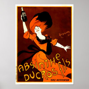 Pôster Absinthe Ducros Fils Leonetto Cappiello Fine Art