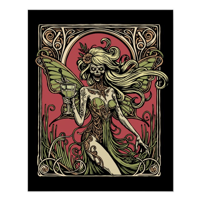 Pôster Absinthe Fairy (Frente)