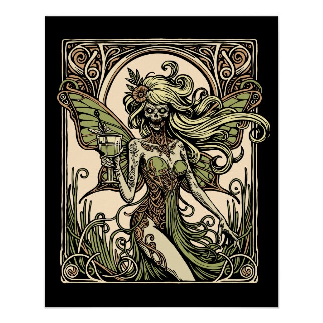 Pôster Absinthe Fairy (Frente)